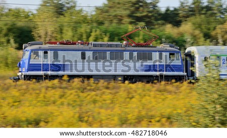 Passenger train.