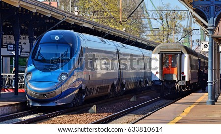 Passenger train.