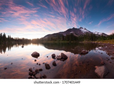 In Passing, 
Mount Jefferson Wilderness, Oregon