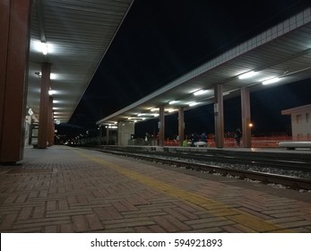 passing train