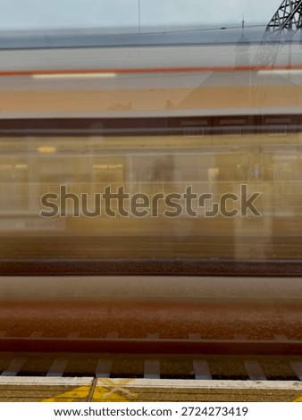 The passing train going nowhere