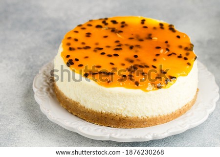 Image, Stock Photo passion fruit Fruit