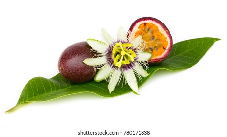 Passion Fruit Flower の画像 写真素材 ベクター画像 Shutterstock