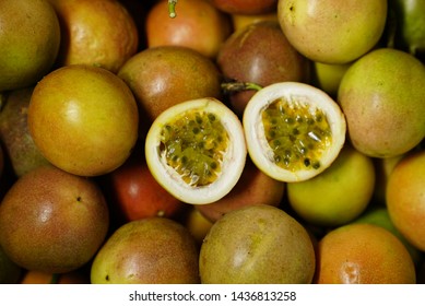 Passionfruit Fresh Closeup Nonpeople Food 百香果 切开