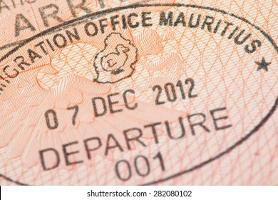 94 Mauritius Passport Images Stock Photos Vectors Shutterstock   Passport Page Mauritius Immigration Control 260nw 282080102 