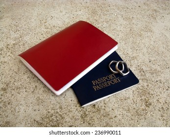 Passport With Wedding Ring