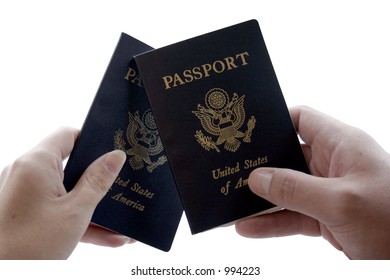 Passports Held By Couple Stock Photo 994223 | Shutterstock