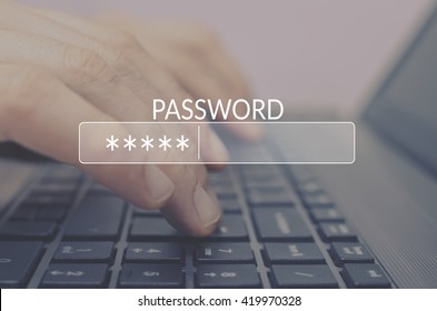 Password Box in Internet Browser