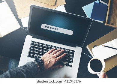 Password Security Login Technology Business Concept