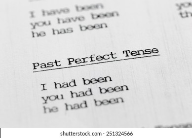 Past Perfect Tense