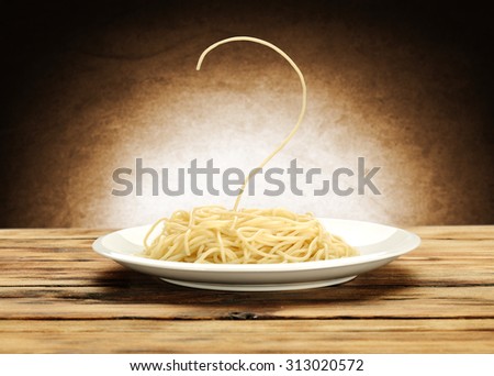 Similar – pasta Spaghetti Noodles