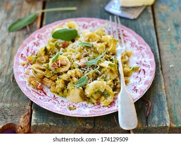 Pasta With Brussels Sprout And Cheese