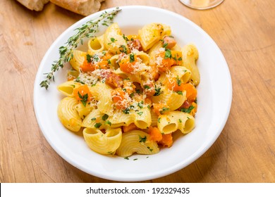 Pasta With Butternut Squash And Pancetta