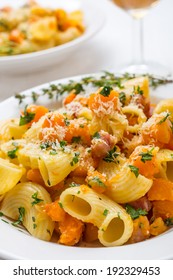 Pasta With Butternut Squash And Pancetta