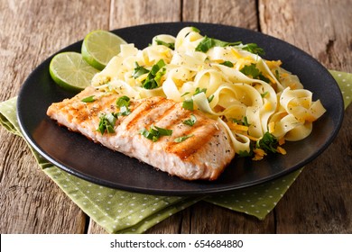 1,302 Grilled salmon with butter sauce Images, Stock Photos & Vectors ...