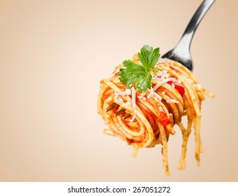 Pasta, Fork, Spaghetti.