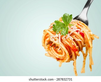 Pasta, Fork, Spaghetti.