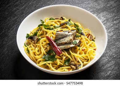 Pasta Italian Food Of The Anchovy