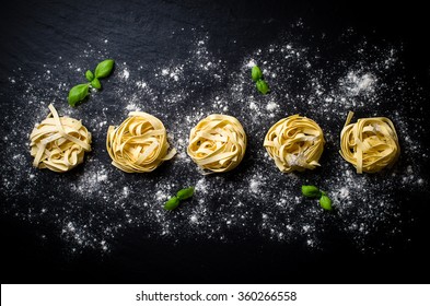 Pasta on dark background - Powered by Shutterstock