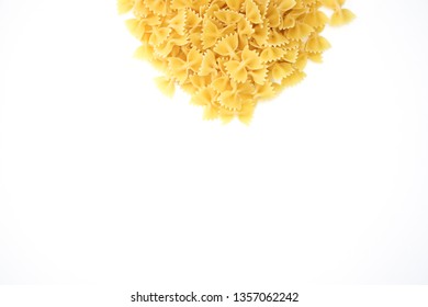 Similar Images, Stock Photos & Vectors of Portion raw pasta isolated on