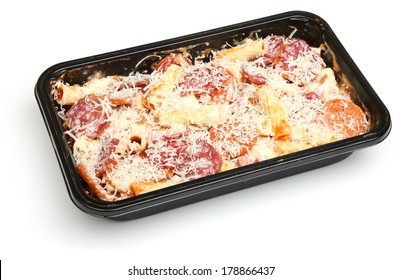 Pasta Ready Meal With Salami Sausage, Ham And Cheese