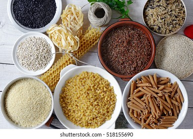 Pasta Rice Quinoa Couscous Barley - Composition