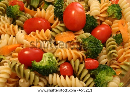 Similar – Image, Stock Photo Pasta salad Food