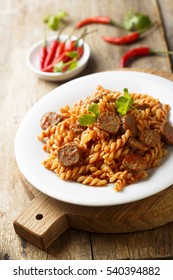 Pasta With Sausage And Tomato Sauce