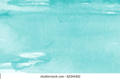 Pastel Blue Watercolor Background 1