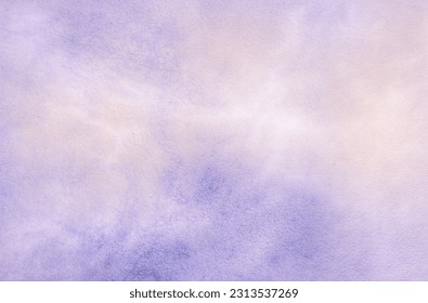 Pastel blue-purple concrete or cement wall background. for abstract texture paper color watercolor design paint grunge colorful gradient illustration art bright splash artistic brush pattern pink
