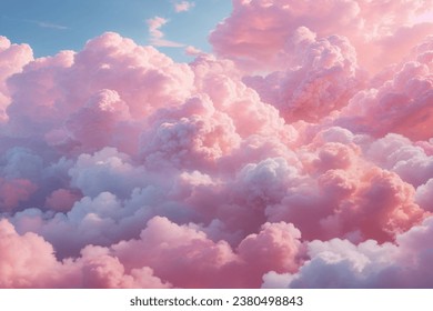 Fondo las nubes pastel