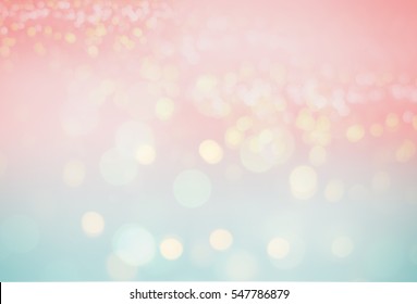 pastel color tone gradient and abstract bokeh light backgrounds