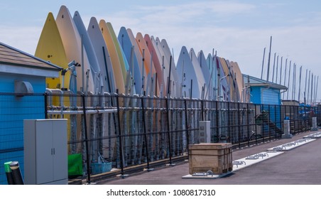 pastel paddle board