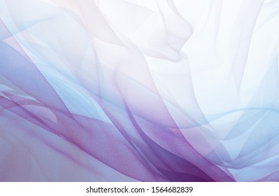 Pastel Colour Chiffon Fabric Image
