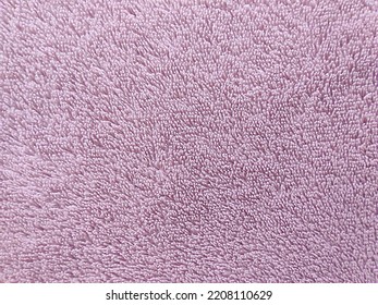 Pastel Pink Fleece Material For Textile Background Close-up