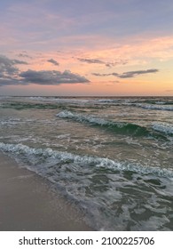 Pastel Sunset Over The Gulf Of Mexico Emerald Coast Florida