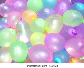 Pastel Water Balloons