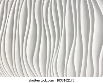   Pastel White Waves Texture