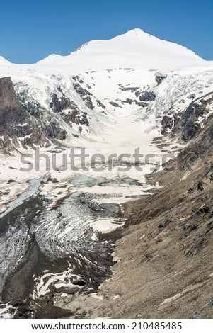 Image, Stock Photo Oberaar Glacier Mountain