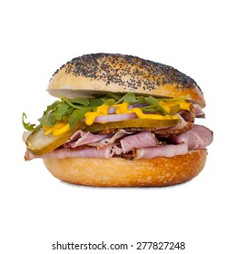 Pastrami Bagel Sandwich