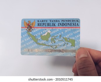Pasuruanindonesiajuly 19th2021e Ktp Id Card Indonesian Stock Photo ...