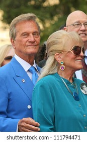 Pat Boone And Wife Shirley Foley Boone At The Ceremony Honoring Mike Curb With A Star On The Hollywood Walk Of Fame. Vine St, Hollywood, CA. 06-29-07