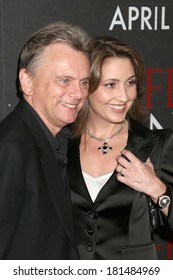 Pat Sajak, Lesly Brown At PERFECT STRANGER Premiere, Ziegfeld Theatre, New York, NY, April 10, 2007