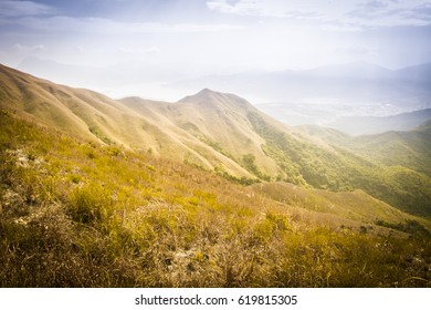 Pat Sin Leng Mountain Range In Hong Kong