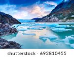 Patagonia, Chile - Grey Glacier is a glacier in the Southern Patagonian Ice Field on Cordillera del Paine