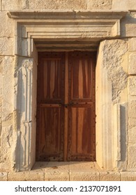 Patara Ancient Roman Senate Building Wooden Window