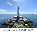 Patchogue Lighthouse on the Great South Bay, Long Island New York 