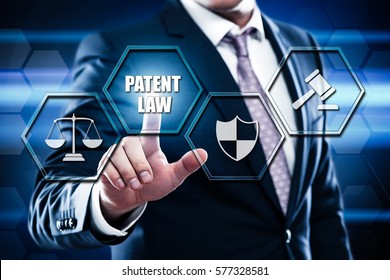 Patent Law Copyright Intellectual Property Business Internet Technology Concept