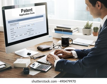 Patent Protection Intellectual Property Concept