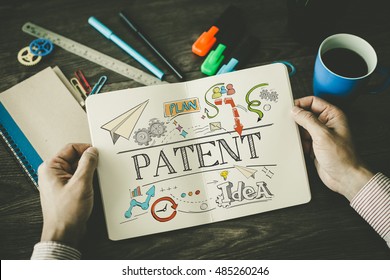 PATENT Sketch On Notebook